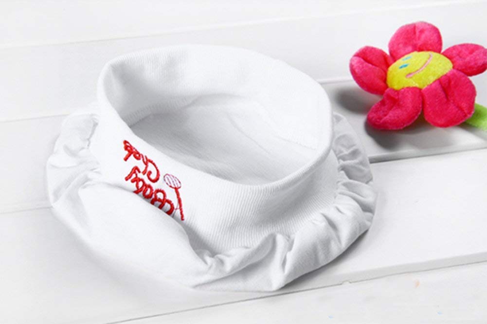 stylesilove Baby Unisex Cook Cuisine Chef Costume Pants and Hat 3-pc (80/6-12 Months) White