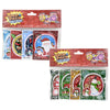 Wack-A-Pack Self-Inflating Christmas Balloons, 8 Count, Red, Green, Gold