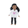 Emily Rose 18 Inch Doll Hooded Thick Sweatshirt And Jeans Casual Outdoor Clothing Outfit | Doll Not Included | Gift Boxed! | Compatible With 18-Inch American Girl Dolls