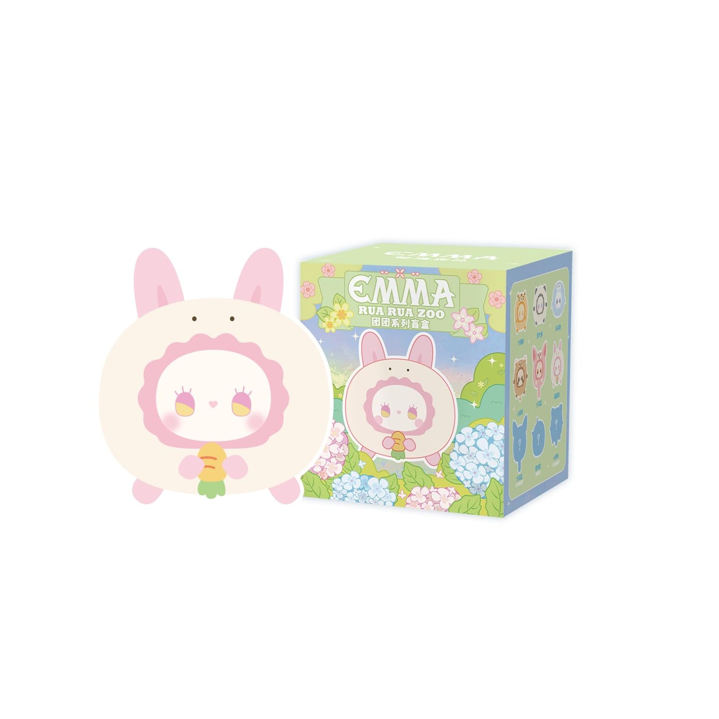 Lucky Emma Rua Rua Zoo Tuan Tuan Series Blind Box 1Pc Blind Bag Collection Toys Desktop Cute Blind Box Figures For Birthday Gift