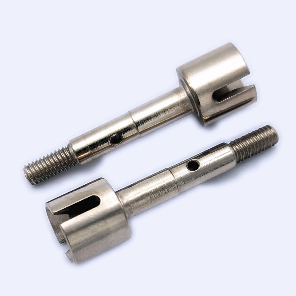 Hd Axle 5X40Mm -2Pcs For Hpi Savage Xs Flux Ken Block Wr8 Flux Bullet3.0 Mt St 109921 101228 Silver