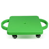 Gse Games & Sports Expert Green Indoor Scooter Board With Handles, Gym Floor Scooters For Kids, Recess Toys, Pe Equipment For El