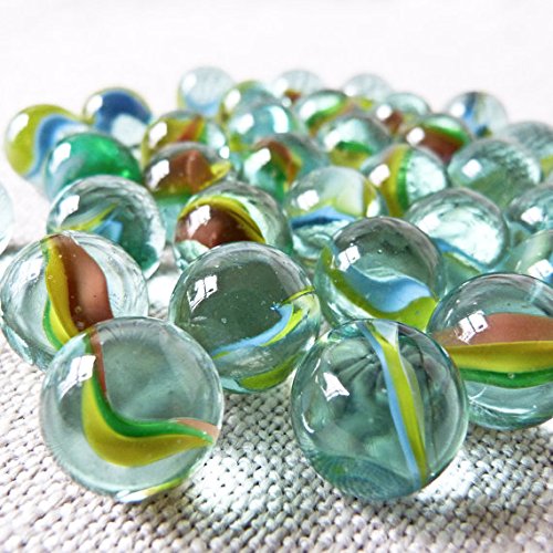 Tsy Tool 270 Count Of Cats Eyes Glass Marble, Cat'S Eyes Marbles 5/8' In Bulk, Shooters Sling Shot Ammo, Assorted Colors