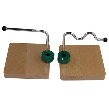 Kghios Montessori Infant Toys Materials For Toddlers Babies 6-12-18 Months -1-2 Year Old Horizontal Dowel Variation - Serpentine