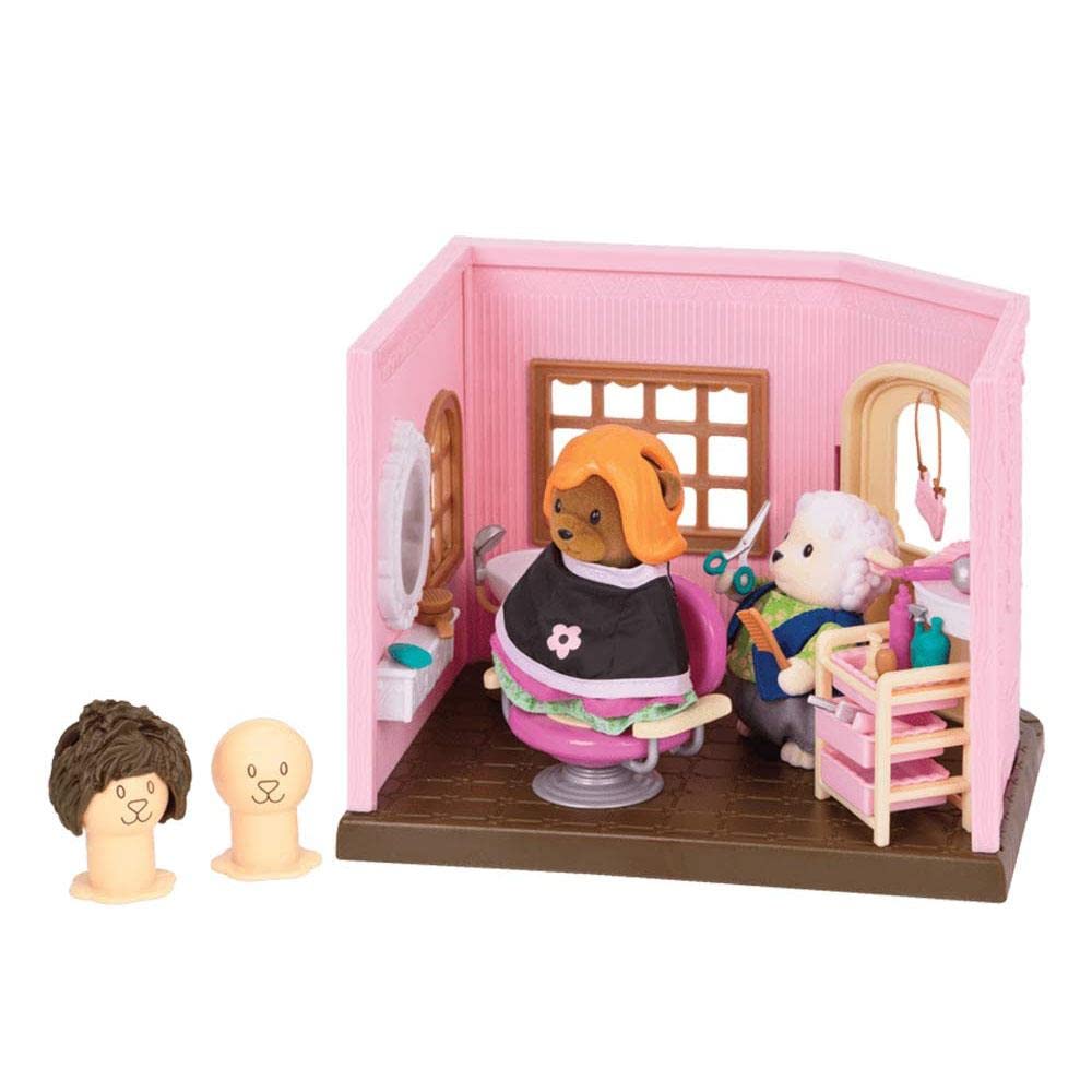 Li'L Woodzeez Baabaa Spa & Hair Salon Playset