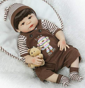 Reborn Baby Dolls Clothes 22 Inch Boy 4 Piece Set For 20-23 Inch Reborn Baby Boy Dolls