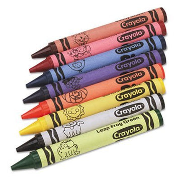 Crayola Products - Crayola - Jumbo Classpack Crayons, 25 Each of 8 Colors, 200/Box - Sold As 1 Set - Large crayons are easier fo