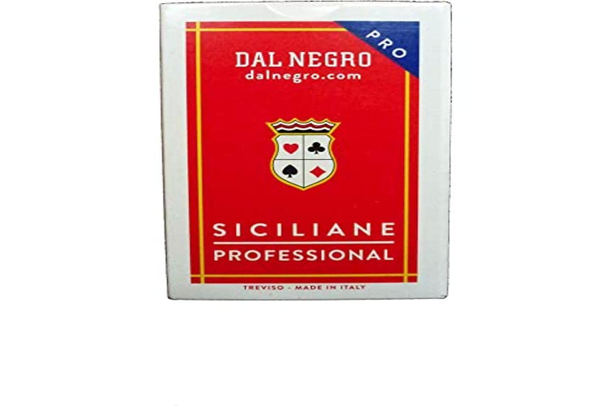 Dal 15010 Sicilian Italian Regional Cards, Plastic, Multicolor