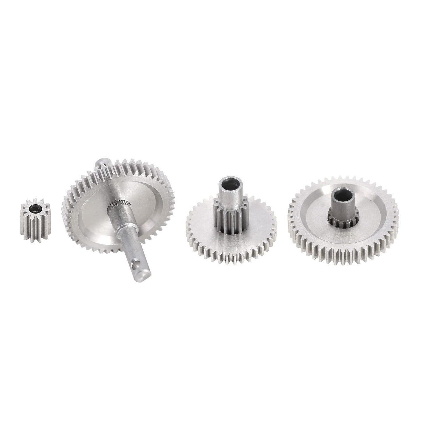 INJORA 15g Stainless Steel 40.3:1 Low Range Transmission Gear Set for TRX4M 1/18 RC Crawler Car Upgrade