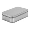 Lunchbox.Com Playing Card Tin Box - Silver