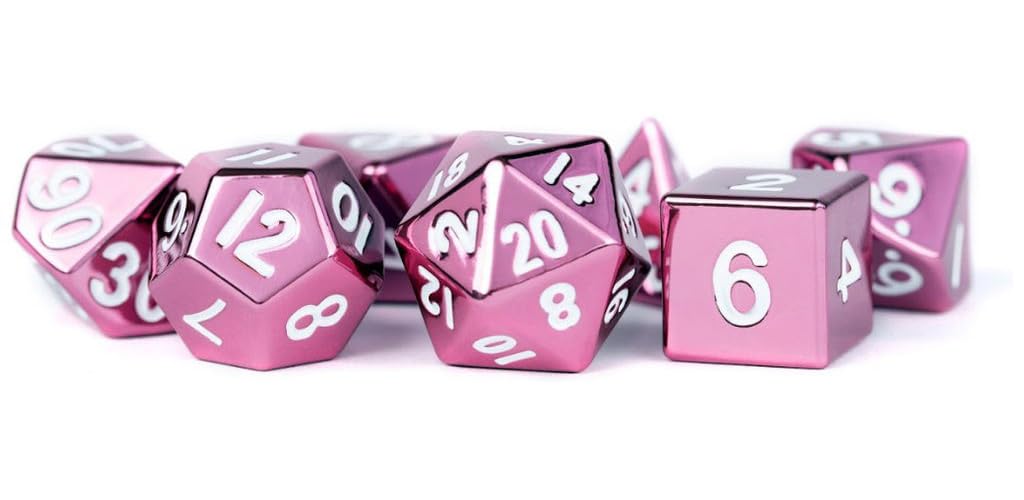 7-Set: 16Mm: Pk Painted Metal