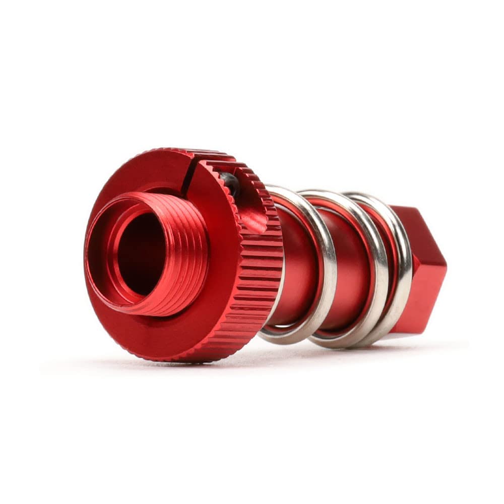 Aluminum Servo Saver Tube with Clamping Nut for Arrma 1/8 Kraton 6s Senton Talion Typhon 1/7 Infraction Mojave Upgrades Parts(Re