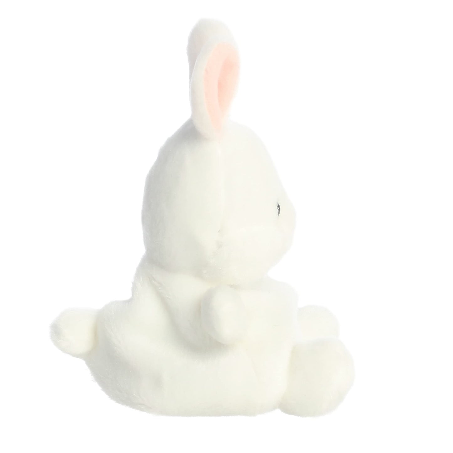Aurora Adorable Palm Pals Cottontail Bunny Stuffed Animal - Pocket-Sized Play - Collectable Fun - White 5 Inches