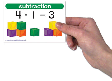Newpath Math Vocabulary Cards, Grades 1 to 2