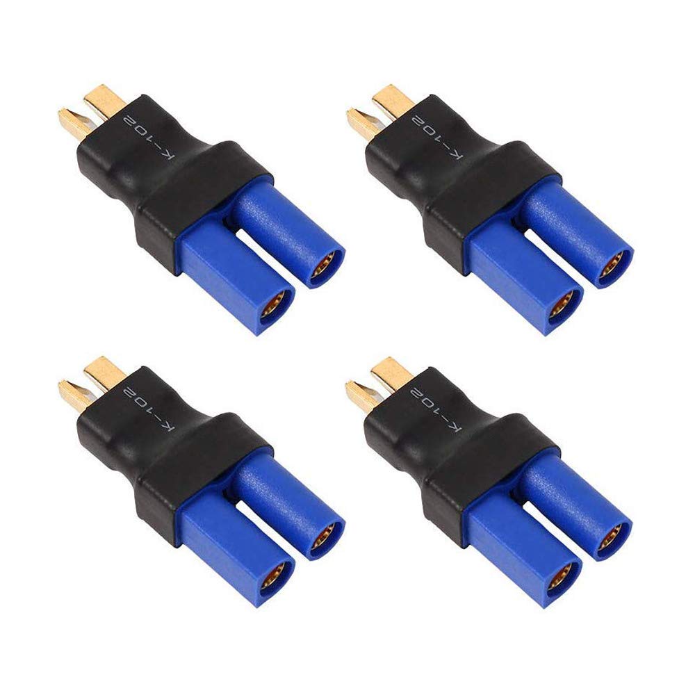 Youme Deans T Male To Ec5 Female Plugs Conversion Adapter For Rc Lipo Battery Fpv Diy Models(4Pcs/Lot)