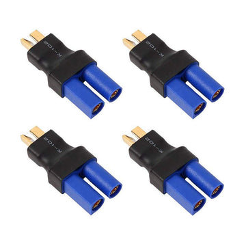 Youme Deans T Male To Ec5 Female Plugs Conversion Adapter For Rc Lipo Battery Fpv Diy Models(4Pcs/Lot)