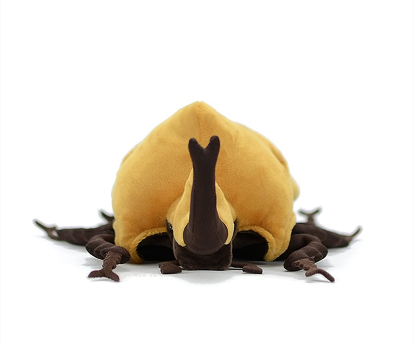 Zhongxin Made Realistic Gold Atlas Beetle Plush Toy - 10'' Atlas Insect Beetle Stuffed Animal, Soft Crustaceans Animals Model, U