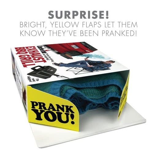 Prank Pack, Carbecue Prank Gift Box, Wrap Your Real Present In A Funny Authentic Prank-O Gag Present Box | Novelty Gifting Box F