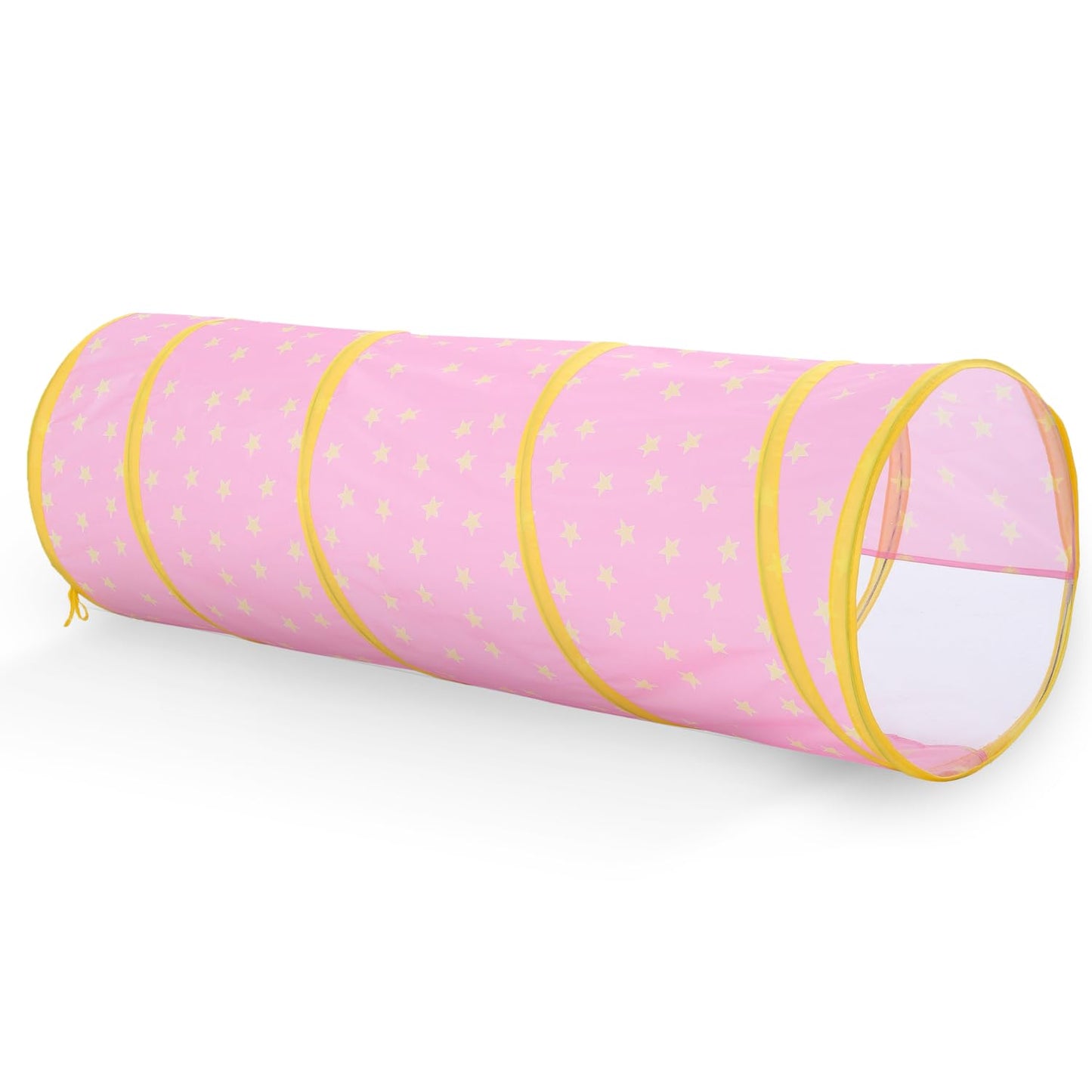 Kids Play Tunnel, Tunnel for Toddlers 1-3, Pop Up Crawl Tunnel Toy for Infant Baby Children Mesh See Through, Collapsible Tent G