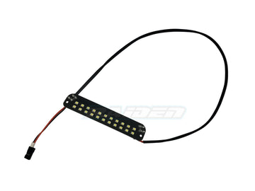Raidenracing Super Bright 22 LED Front Bumper Lamp Light - White for Traxxas 1/6 XRT & 1/5 X-MAXX, Aluminum