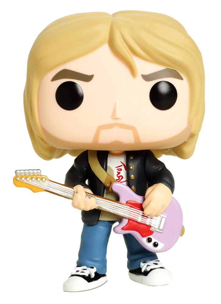 Funko Pop! Rocks: Kurt Cobain Nirvana - Mtv'S Live And Loud 1993 Limited Edition Vinyl Figure # 66 - Hot Topic Exclusive