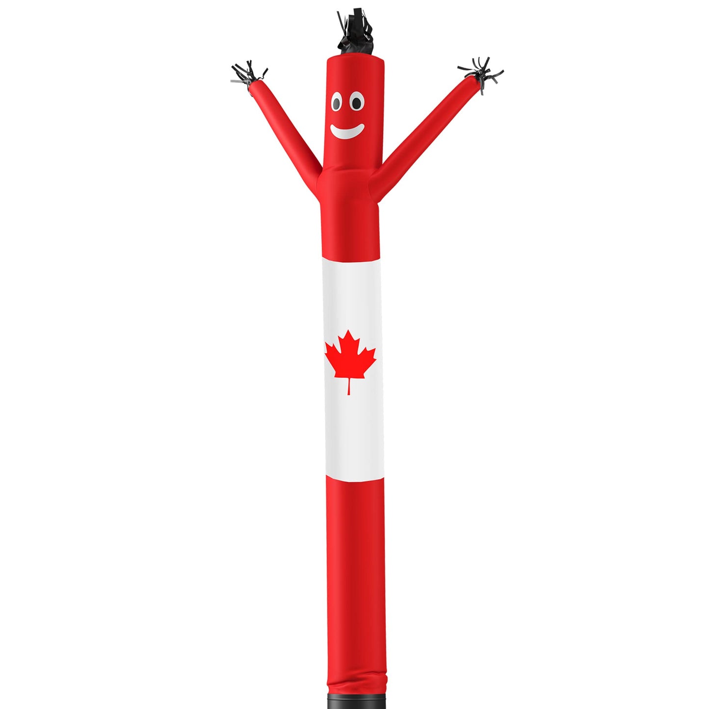 LookOurWay Air Dancers Inflatable Tube Man Attachment - 20 Feet Tall Wacky Waving Inflatable Dancing Tube Guy for Business Promotion (Blower Not Included) - Canadian Flag