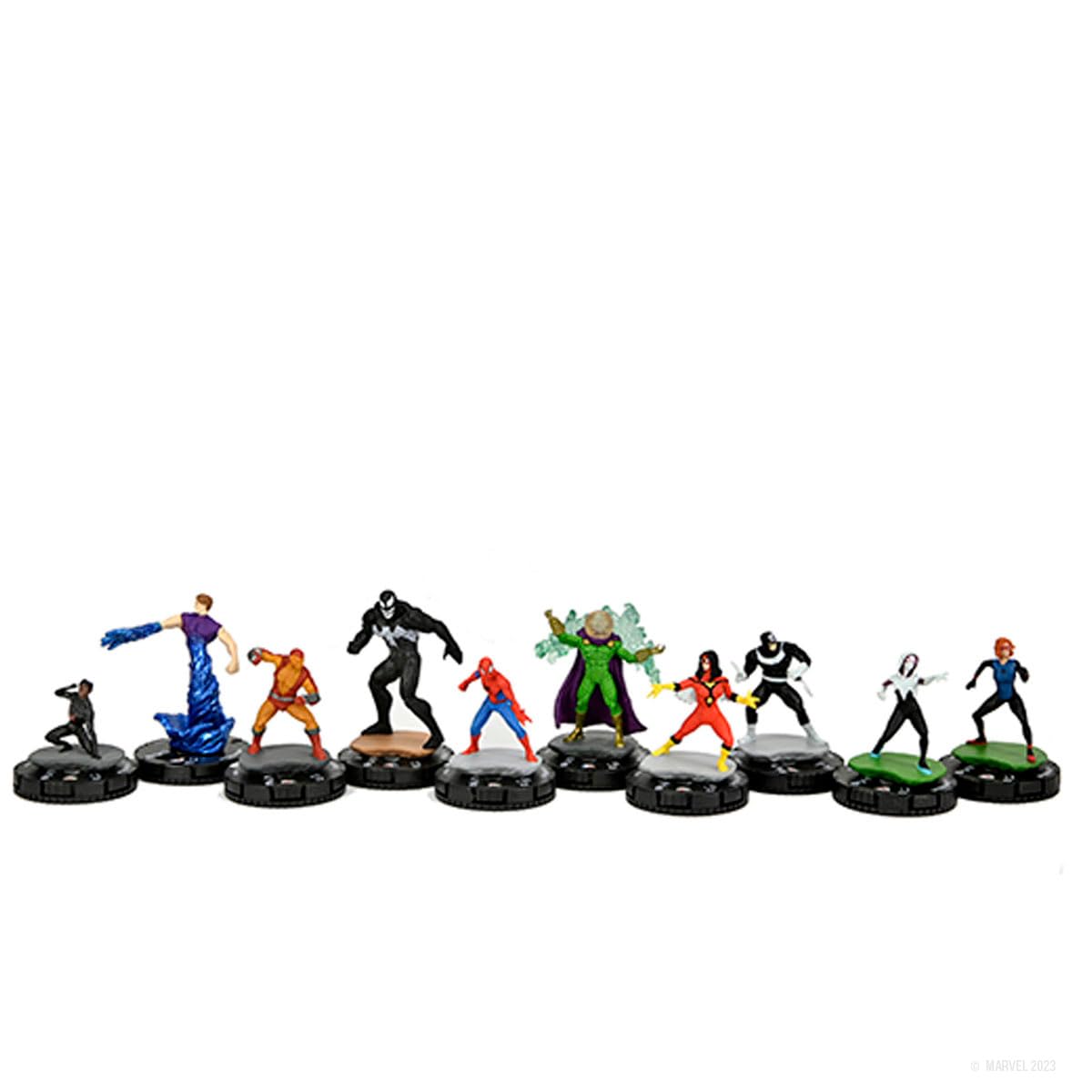 WizKids Marvel HeroClix Spider-Man Beyond Amazing Miniatures Game - Cardstock, Multicolor, Model 226720