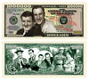 Abbott And Costello Million Dollar Bill With Bill Protector