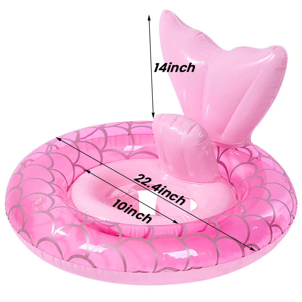 New Baby Swimming Pool Floats For Toddler Kids 0-8 Years Under 44Lb