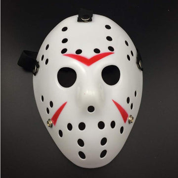 Leprato Halloween Mask Retro Thicken Horror Hockey Mask Halloween Masquerade Paty Cosplay Costume Mask