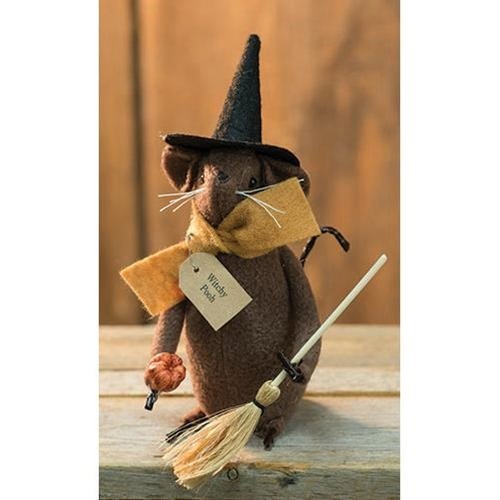 Cwi Gifts Witchy Pooh Mouse Doll, Multi