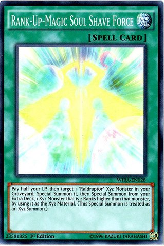 Yu-Gi-Oh! - Rank-Up-Magic Soul Shave Force - Wira-En028 - Super Rare - 1St Edition (Wira-En028) - Wing Raiders - 1St Edition - Super Rare