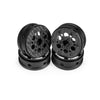 Trx4 1.9 Inch Beadlock Wheels,4Pcs Crawler Carbon Fiber Wheels Rims For 1/10 Rc Crawler Cheater Rigs Capra Scx10 Trx4 Tf2 Gmade