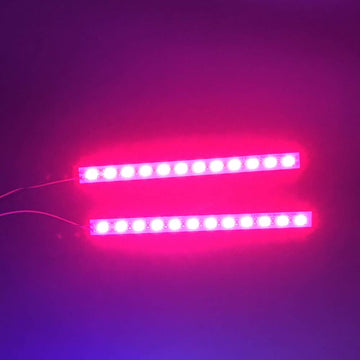 Lafeina Drift Car Led Chassis Dazzle Light Decorative Lights For 1/10 1/8 Scale Rc Model Car (Red)