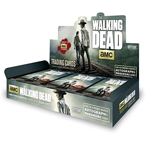 Cryptozoic Entertainment The Walking Dead Season 4 Part 1 Trading Cards Box - 2016 Edition