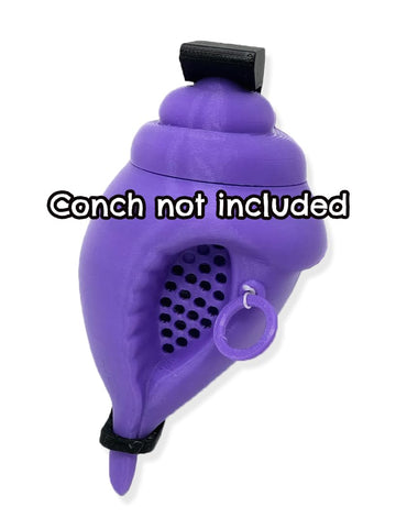 Munnygrubbers - Mystic Conch Shell - Non-Canon Parody Of Magic Conch Shell - Ask A Yes Or No Question And Pull String - Fortune Telling - Decision Making - (Holster Only)