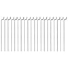 Uxcell 1Mm X 400Mm (15.7 Inch) Steel Z Pull/Push Rods Parts For Rc Airplane Plane Boat Replacement (Pack Of 20)