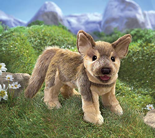 Folkmanis German Sheperd Puppy Hand Puppet, 3116