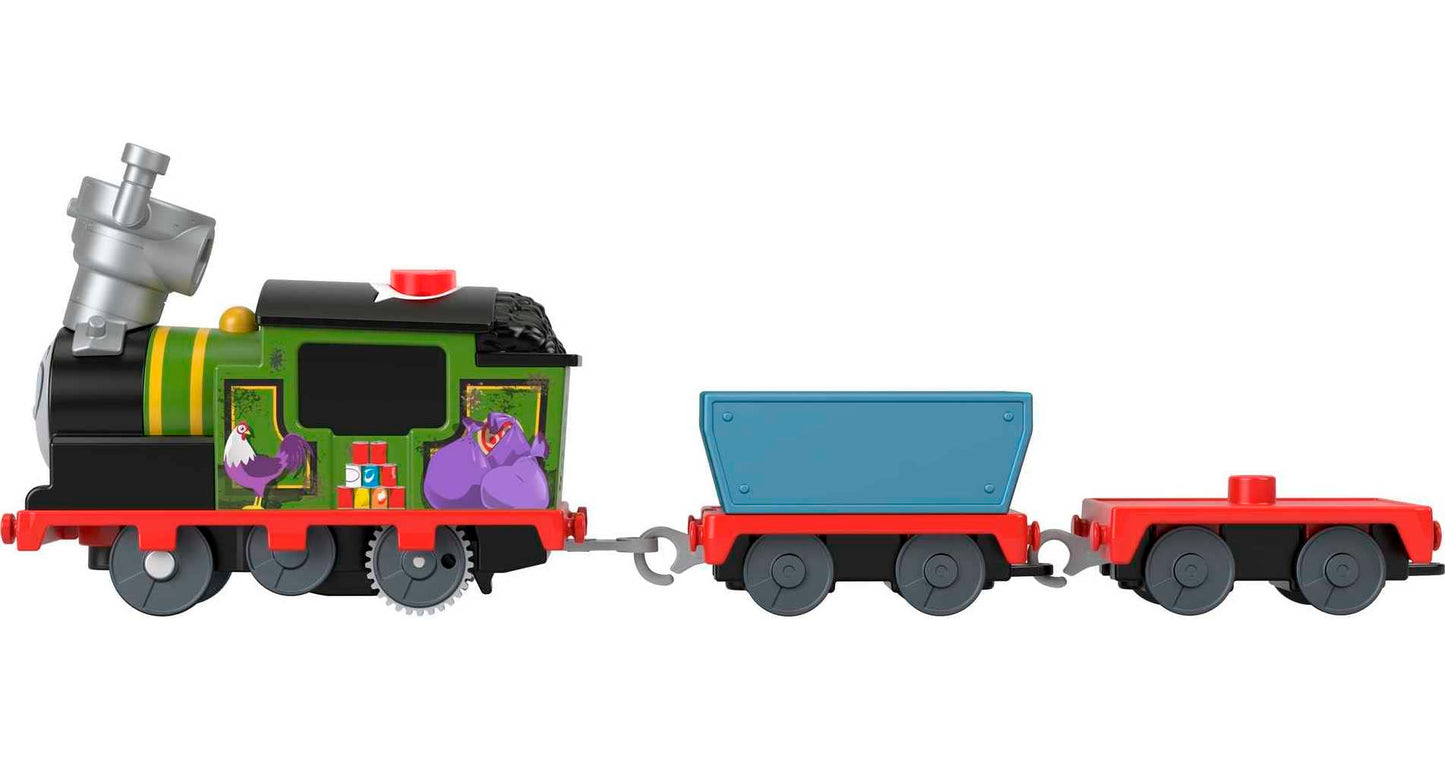 Thomas & Friends Motorized Toy Train Talking Whiff Engine With Sounds Phrases & Cargo Car For Preschool Pretend Play Kids Ages 3+ Years