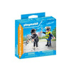 Jupesa Police and Thief Playmobil Duo Pack