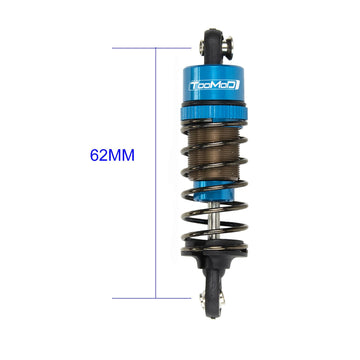 TOOMOD 1/10 62MM RC Oil filled Shock Absorbers kit for Tamiya TT-01 TT-02 Hyper Go 1/14 H14BM 14209 Losi Upgrades Replace Parts