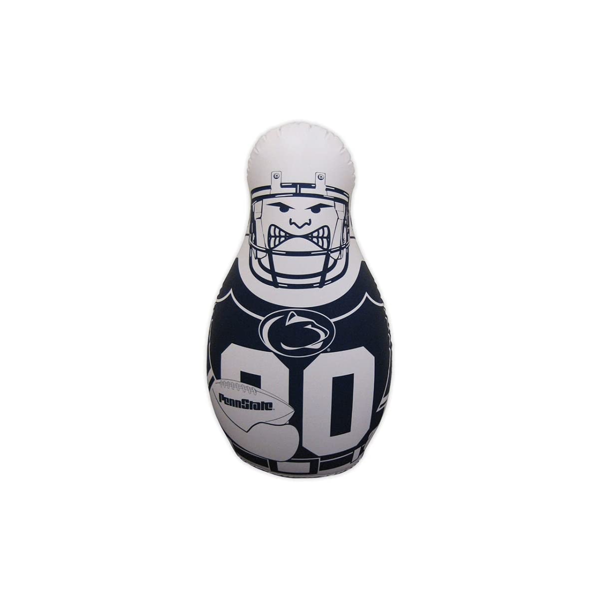 Fremont Die Ncaa Penn State Nittany Lions Bop Bag Inflatable Tackle Buddy Punching Bag, Mini: 12'' Tall, Team Colors