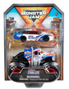 Monster Jam 1:64 Scale Diecast 2-Pack Monster Truck & Race Car - Son-uva Digger (Lucas Stabilizer), Metal Construction