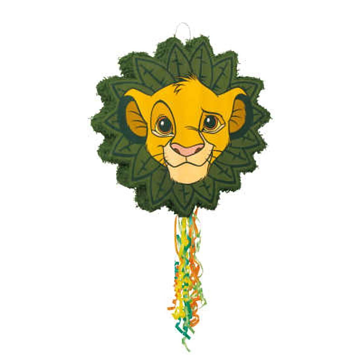 Disney Lion King Pull String Pinata - 7.5' X 11', 1 Pc