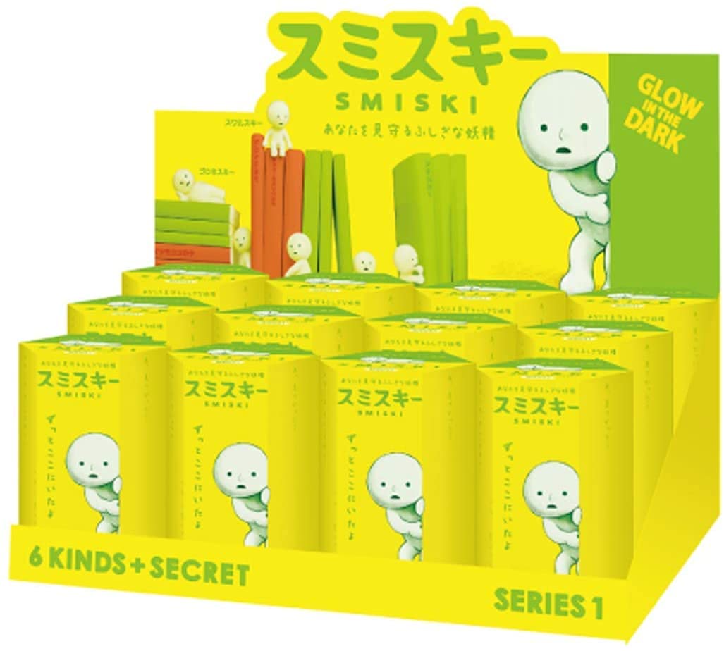 Dreams Usa Smiski Glow In The Dark Figure, Series 1, Random Style, 1 Pack
