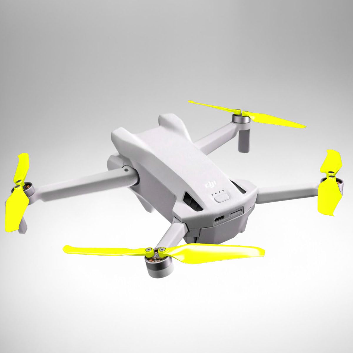 Master Airscrew Stealth Propellers for DJI Mini 3 - Electric Color, 4 propellers in Set