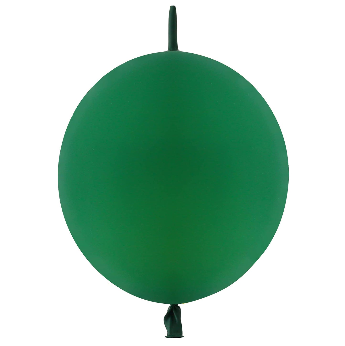 In-Jooyaa 12 Inch Christmas Dark Green Link Balloon 60 Pcs Quick Linkable Balloon For Party Decoration