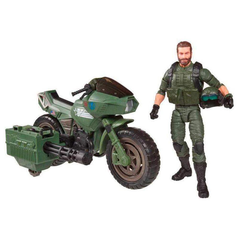 Gi Joe Classified Series: Alvin 'Breaker' Kibbey With Ram Cycle - Multicolor Action Figure Toy