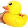 Kalafona 17.7 Giant Yellow Rubber Duck Bath Toy - Jumbo No Hole Waterproof for Baby Showers, Parties, Beach & Pool Fun