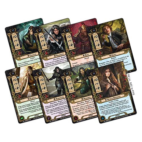 The Lord Of The Rings The Card Game Angmar Awakened Hero Expansion - Cooperative Adventure Game, Strategy Game, Ages 14+, 1-4 Pl